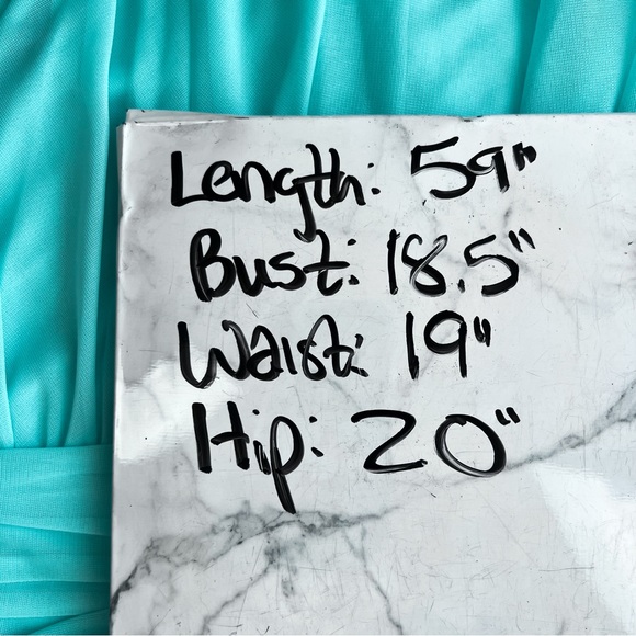 David’s Bridal • Halter Ruched Waist Dress • 20 - Picture 9 of 9